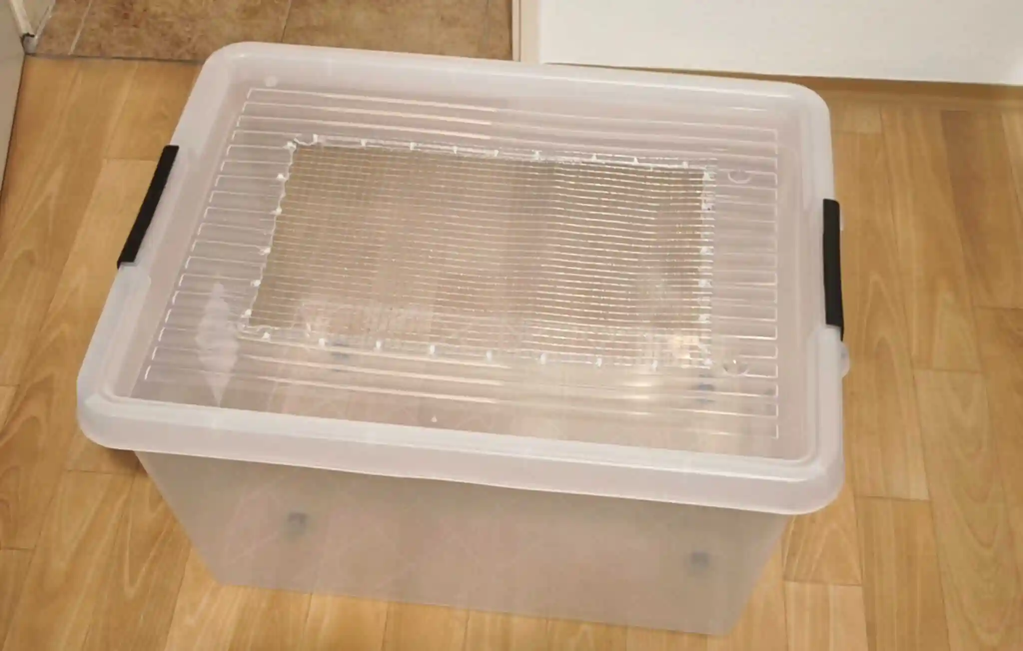 Upravený box s větráním